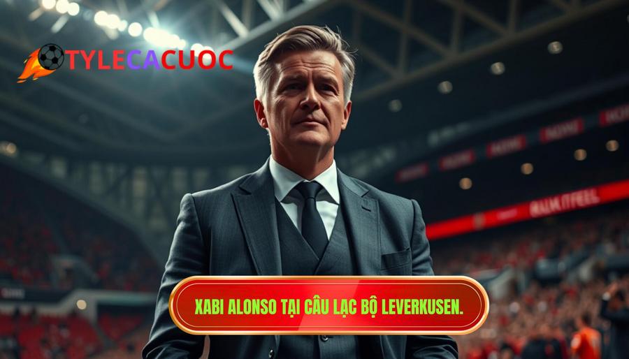 1. Xabi Alonso tại câu lạc bộ Leverkusen.
